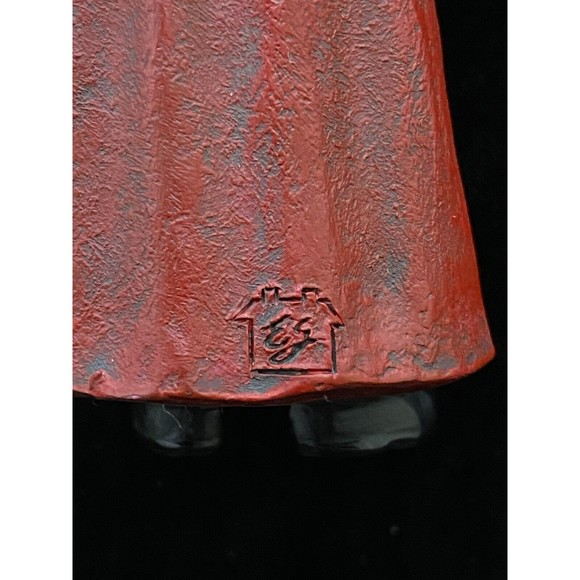 Ornament Santa Claus with Naughty & Nice List - Vintage - Picture 5 of 7